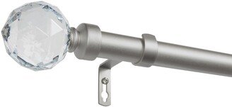 ATI Home Crystal Ball Outdoor Curtain Rod and Finial Set - 84-160