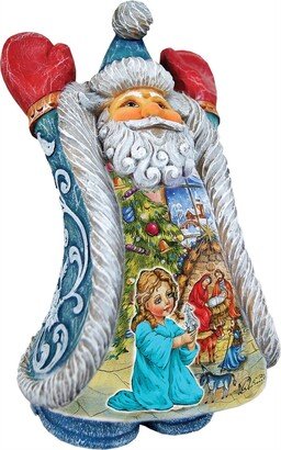 G.DeBrekht Christmas Night Greetings Santa Figurine