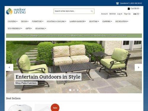 Outdoor Living Promo Codes & Coupons