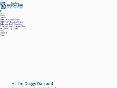 Theonlinedogtrainer.com Promo Codes & Coupons