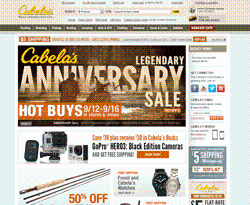 Cabelas Promo Codes & Coupons