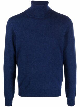 Roll Neck Cashmere Jumper-AD