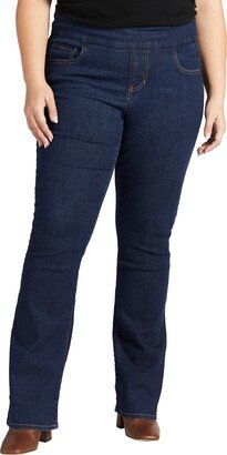 Paley Pull-On Bootcut Jeans