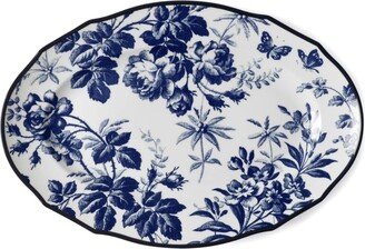 Herbarium-print porcelain tray (37,5cm)