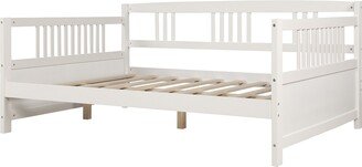 Wood Daybed Full Size Daybed with Support Legs-AA