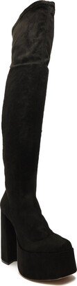 Shirley Leather Over The Knee Boot