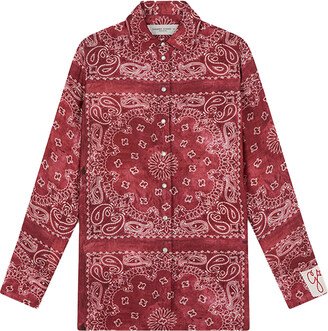 Paisley Pajama Shirt