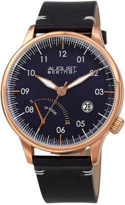 Men's Leather Watch-AL