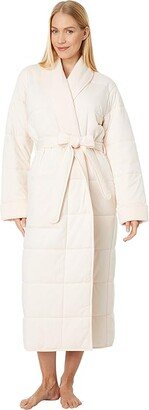 Sierra Cotton Duvet Robe (Pearl Pink) Women's Clothing