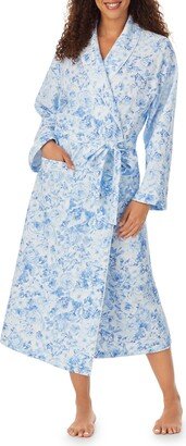 Ballet Floral Diamond Quilted Robe