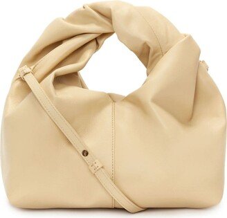 mini Twister Hobo leather crossbody bag