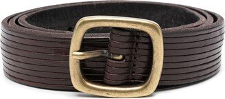 Pointed Tip Leather Belt