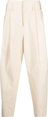 Pleated Loose-Fit Trousers