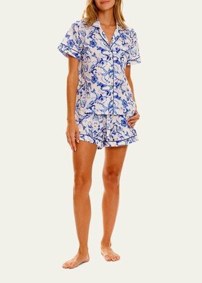 Nina Sirenuase Short Printed Pajama Set