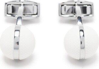 Round Textured Cufflinks