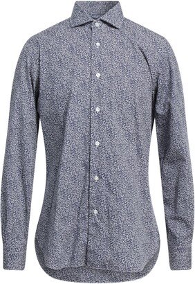 BARBA Napoli Shirt Midnight Blue-AB