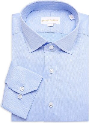 Scott Barber Dobby Check Dress Shirt