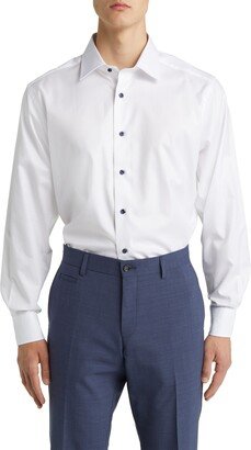 Trim Fit Super Fine Twill Dress Shirt