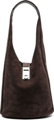 large Hobo suede shoulder bag