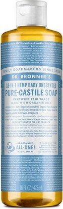 Baby Unscented Pure-Castile Liquid Soap - 16 fl oz