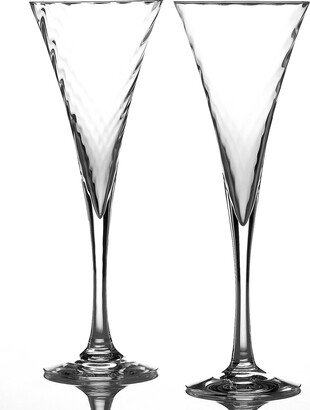 Helena Champagne Flute Pair