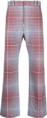 Checked Tailored Trousers