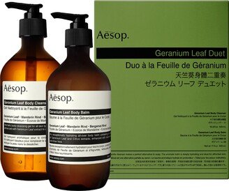 Aesop Geranium Leaf Duet