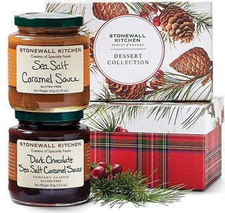 Holiday Dessert Sauce Collection Gift Box, 2 Piece Set