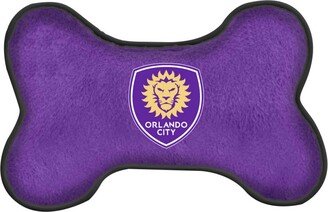 All Star Dogs Purple Orlando City Sc Plush Bone Toy