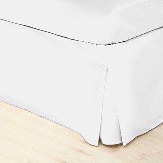 Belledorm Easycare Percale Platform Valance, Gray-AB