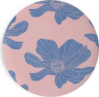 Salad Plates: Poppies Salad Plate, Pink