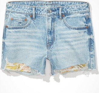 AE Low-Rise Denim Tomgirl Short