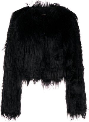 Faux-Fur Black Jacket