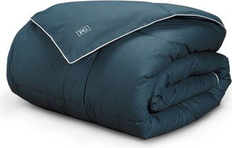 Pillow Guy All Season Down Alternative Full/Queen Comforter - Navy/teal