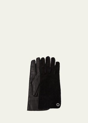 Jacqueline Suede and Leather Gloves-AA