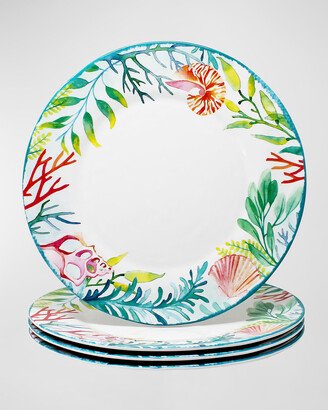 Le Cadeaux La Mer Dinner Plates, Set of 4