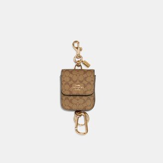 Multi Attachments Case Bag Charm In Signature Canvas