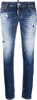 Distressed Skinny Jeans-AV