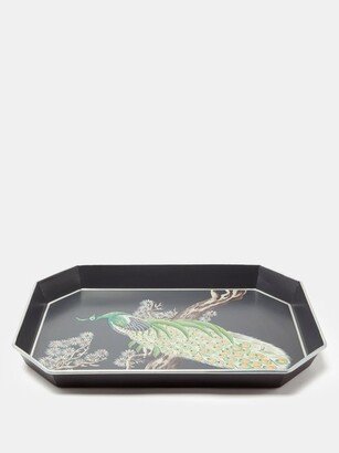 Fauna Hand-painted Metal Tray-AA