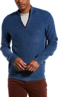 1/4-Zip Cashmere Sweater-AT