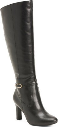 TJMAXX Leather Henny Comfort High Shaft Boots For Women