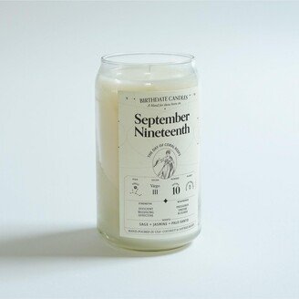 Birthdate Candles The September Nineteenth Candle