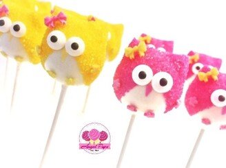 Owl Cake Pops