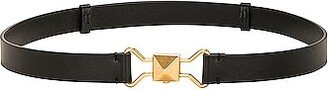 One Stud Belt in Black