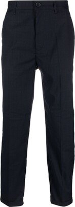 Pleat-Detailing Tapered Trousers-AB