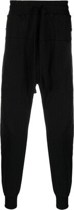 Tapered Drawstring Trousers-AI
