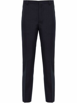 Tapered Tailored-Cut Trousers