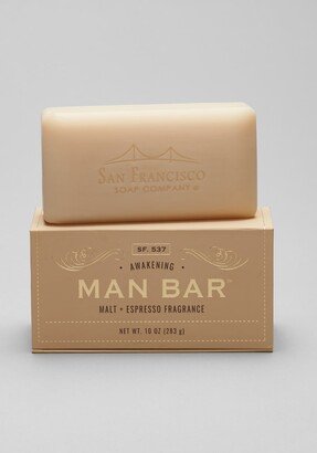 Men's San Francisco Soap Company Man Bar Malt and Espresso Soap