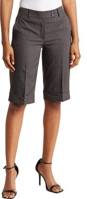 Vertigo Paris Low Rise Cuffed Bermuda Shorts