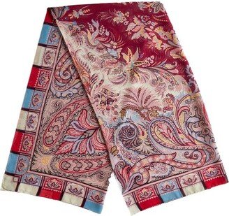 Paisley Printed Scarf-AC